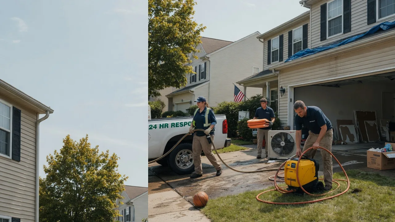 Emergency Water Damage Restoration in Broomall, PA near me